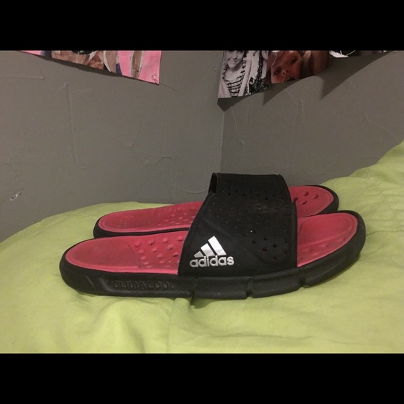 breathable adidas slip on slides - Picture 2 of 4
